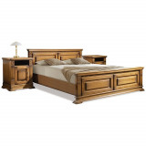 Кровать двойная «Верди Люкс» с высоким изножьем