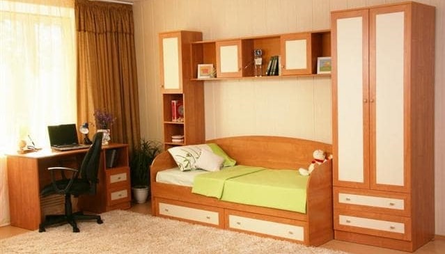 Мебель для спальни из ольхи