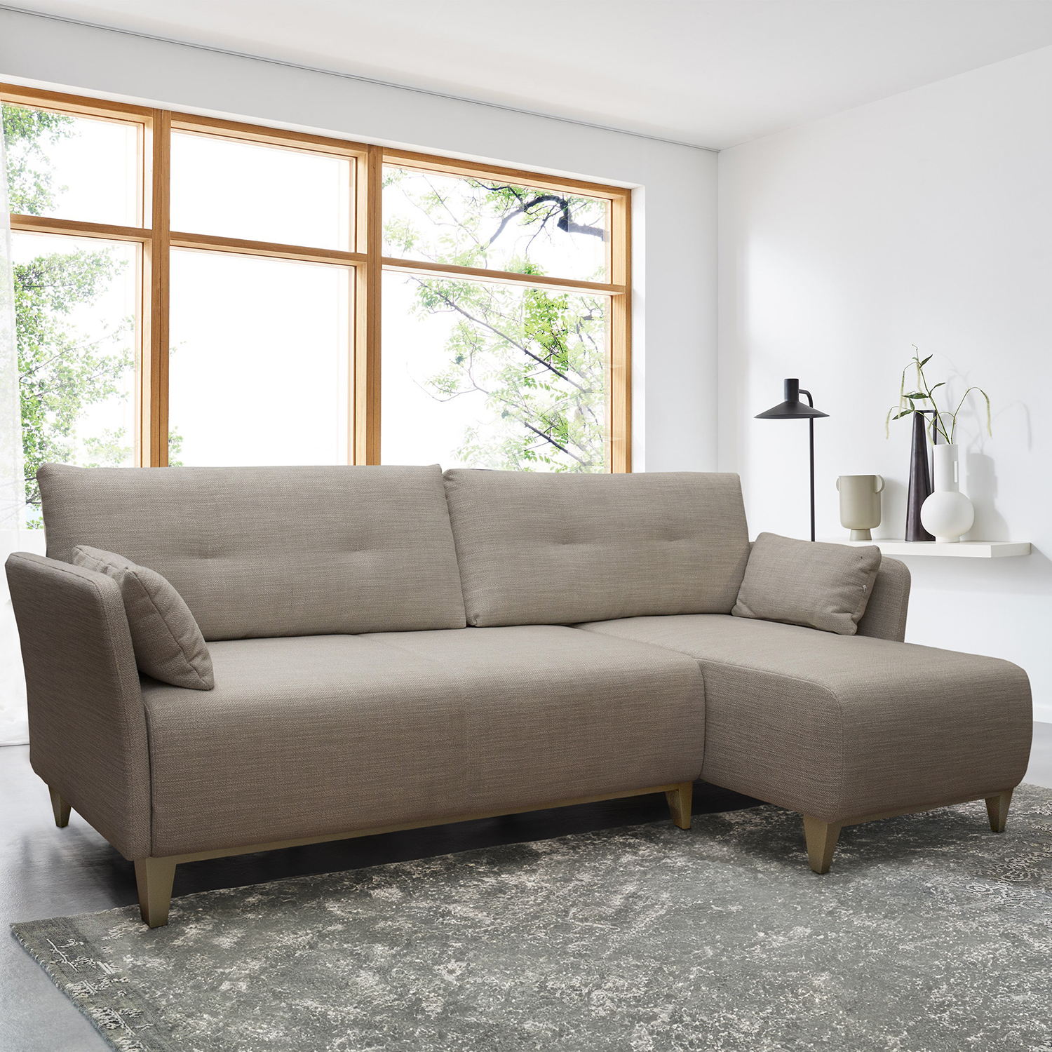 Угловой диван «Бариста» (2ML/R.8MR/L) - Только онлайн