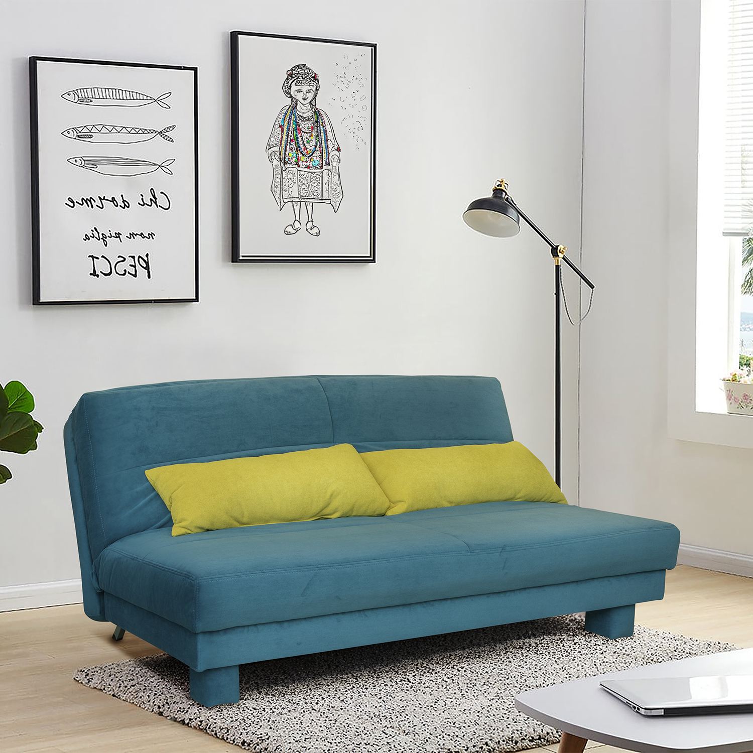 2-х местный диван «Клёк люкс» (25м) - Только онлайн